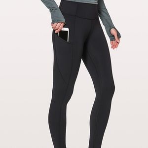 Lululemon Black Fast and Free Tight